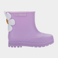 Dark Gray MINI MELISSA WELLY BLOOMY BB מגפי גשם MELISSA