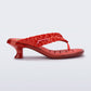 Lavender כפכפים עקב Melissa Thong X  GANNI MELISSA