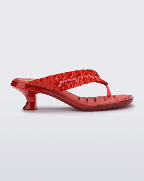 Lavender כפכפים עקב Melissa Thong X  GANNI MELISSA