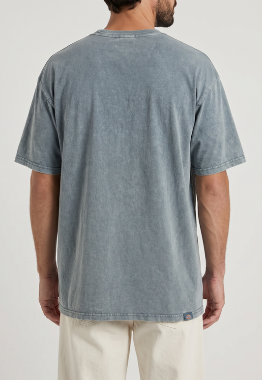 Light Gray טי שירט קצרה לגברים Plentywood DICKIES