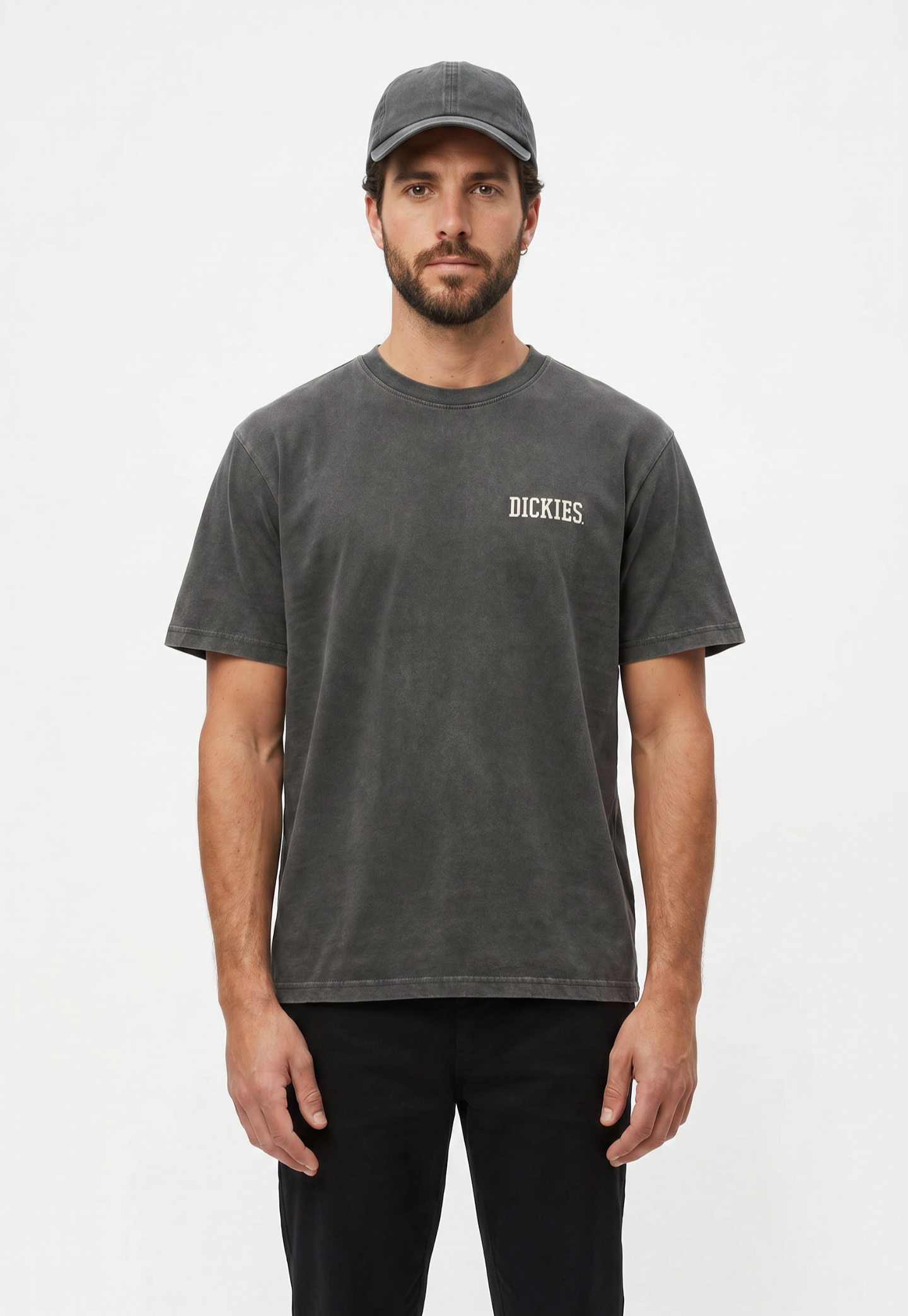 White Smoke טי שירט קצרה לגברים Buchtell DICKIES