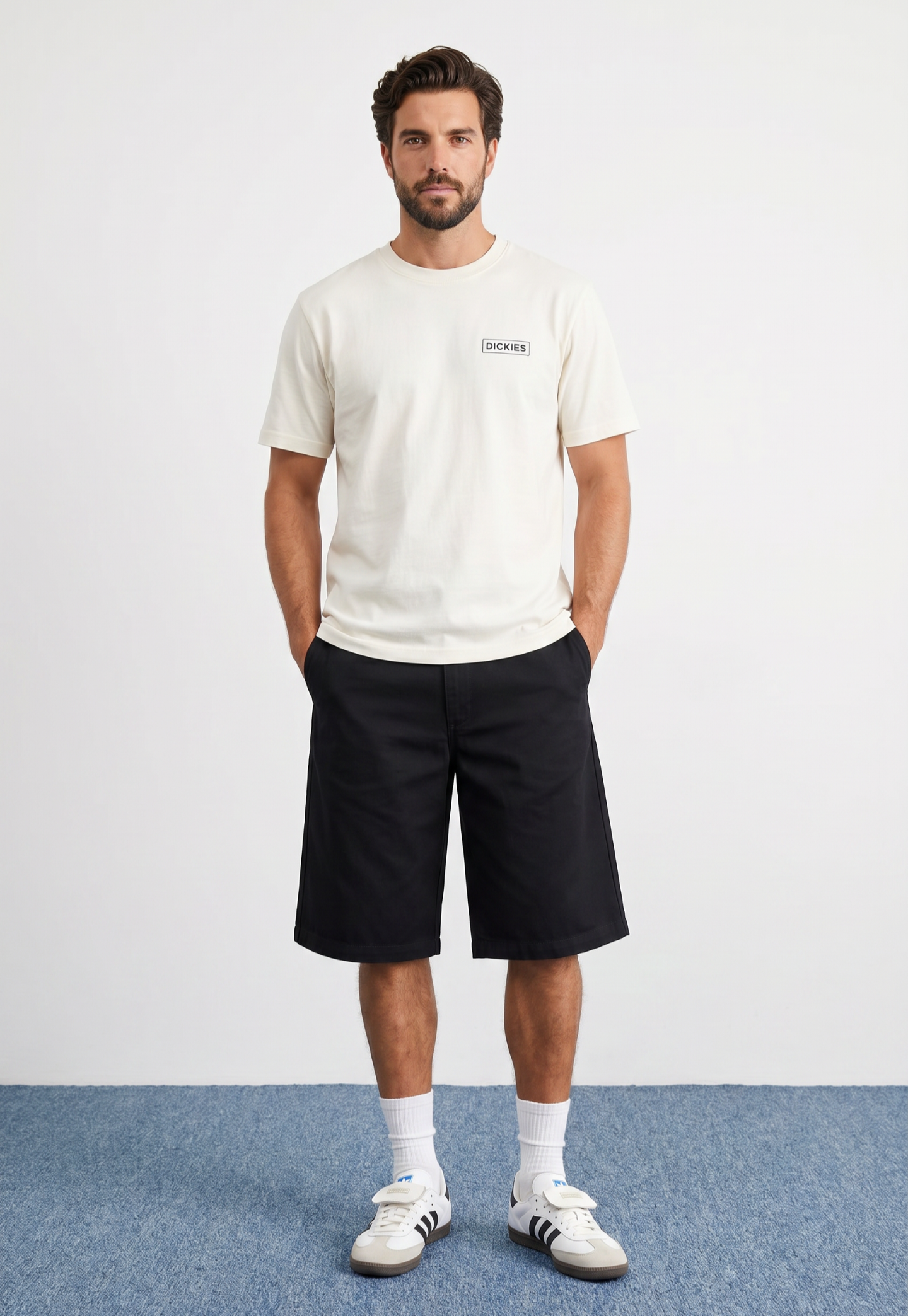Lavender טי שירט קצרה לגברים Buchtell DICKIES