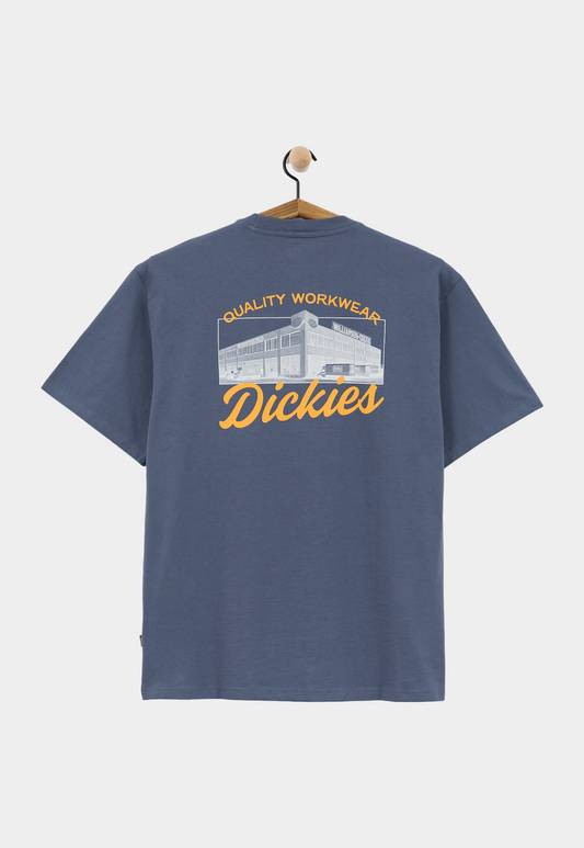 Lavender טי שירט קצרה לגברים Wellsville DICKIES