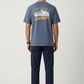 Light Gray טי שירט קצרה לגברים Wellsville DICKIES