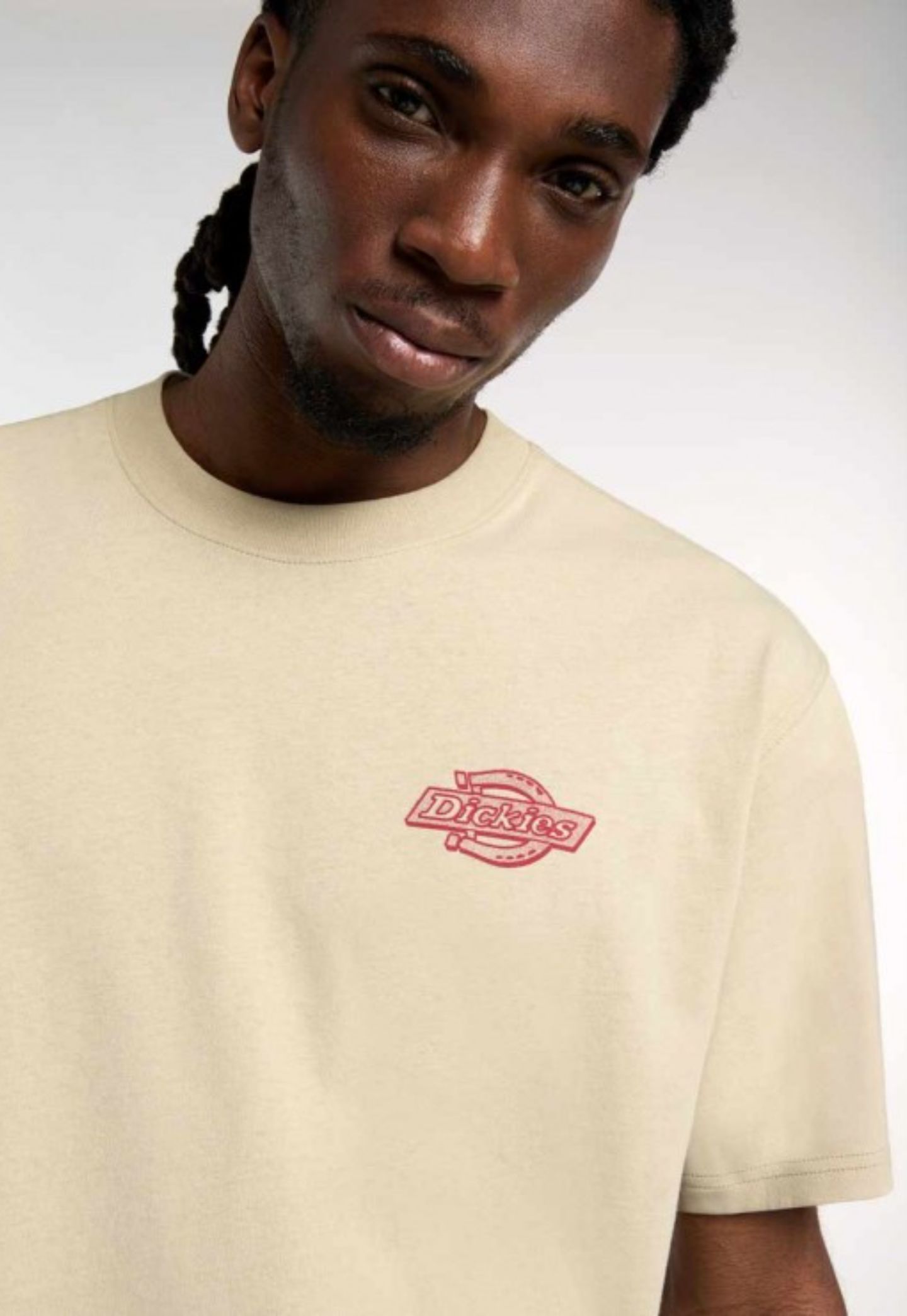 Wheat טי שירט קצרה לגברים Millville DICKIES