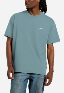 Light Slate Gray טי שירט קצרה לגברים Loretto DICKIES