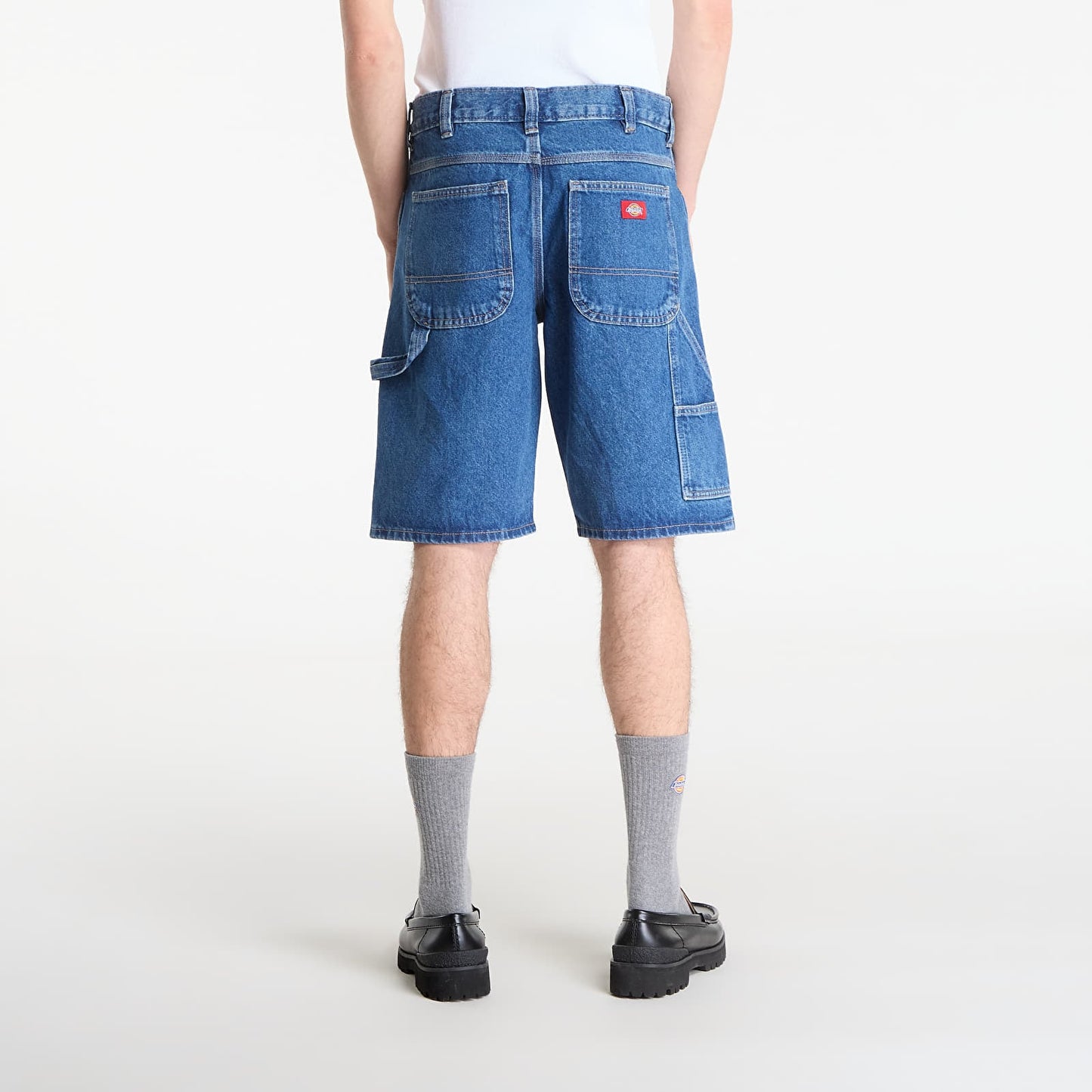 White Smoke שורט ג׳ינס לגברים 993 11-Inch Carpenter DICKIES