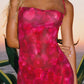 Firebrick שמלת מידי Beach to Bar SUNKISSED