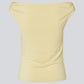 Pale Goldenrod גופיה לנשים Himamd Off-Shoulder MODSTROM