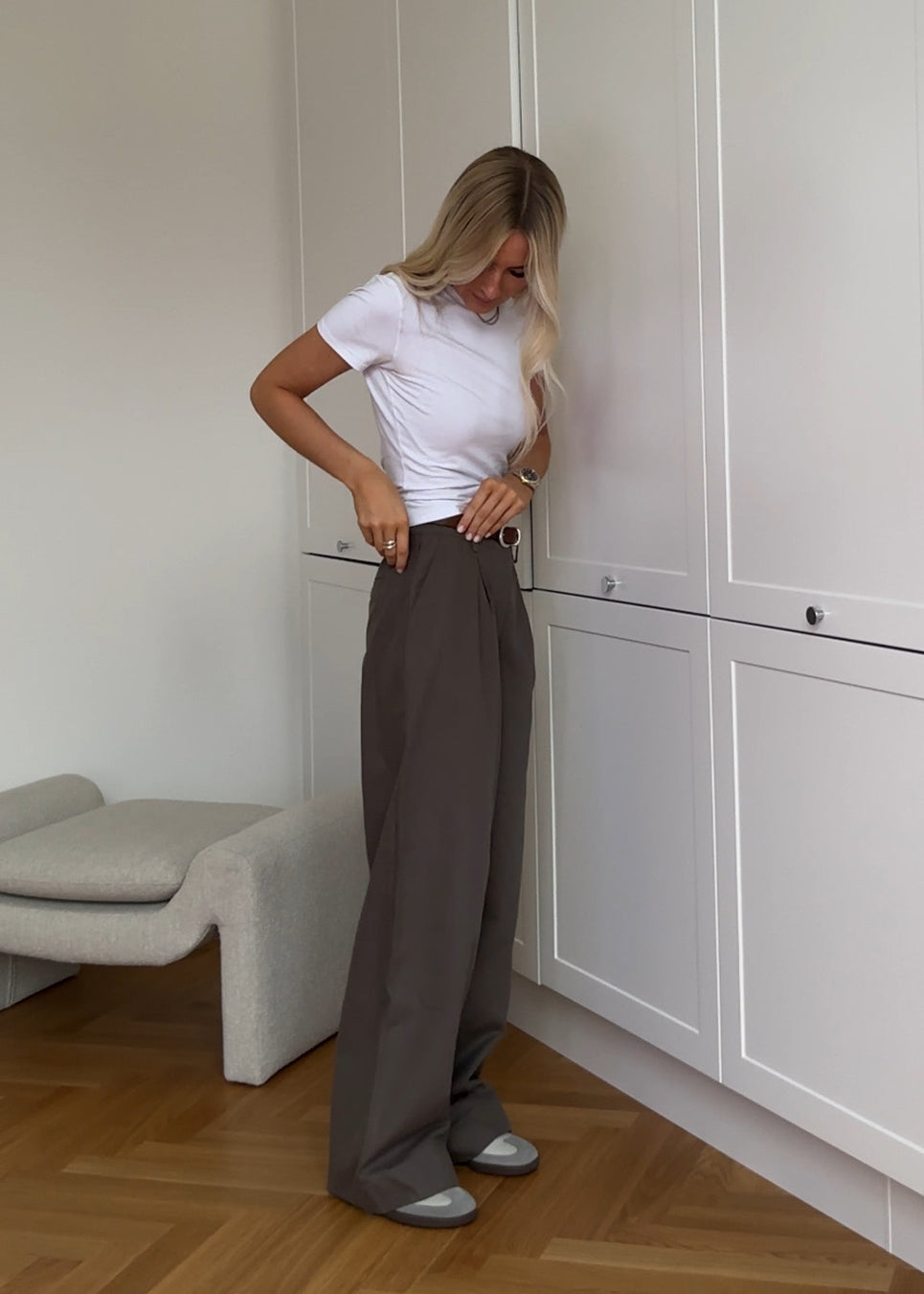 Gray מכנסיים ארוכים לנשים ToreMD MODSTROM