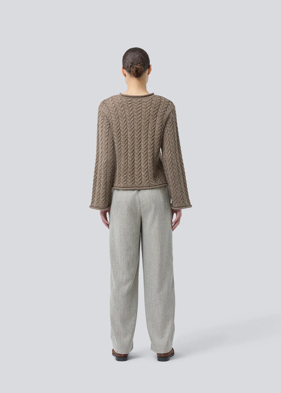 Light Gray סוודר לנשים Kurtis MODSTROM