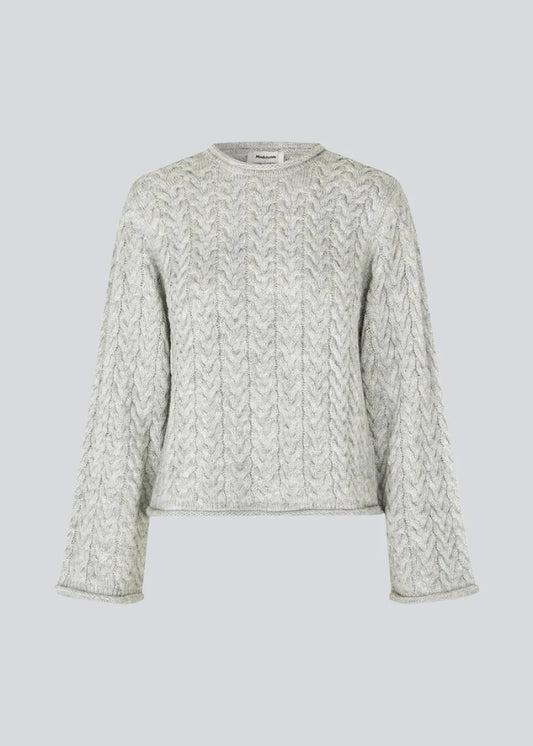 Light Gray סוודר לנשים Kurtis MODSTROM