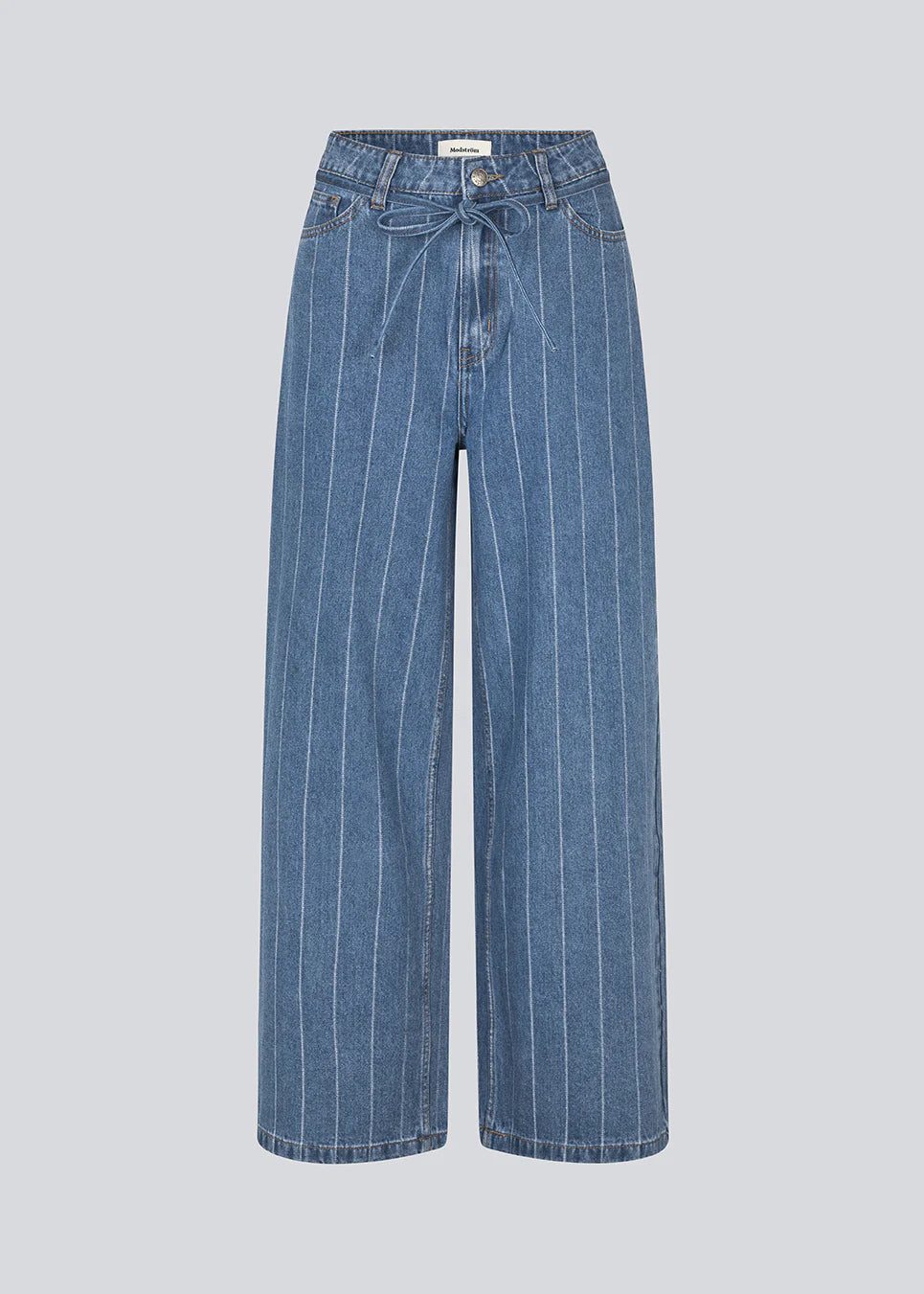 Dim Gray ג'ינס ארוך לנשים Isolde – Wide Leg MODSTROM