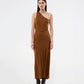 Saddle Brown שמלת מידי לנשים Narcissamd MODSTROM