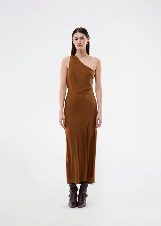 Saddle Brown שמלת מידי לנשים Narcissamd MODSTROM