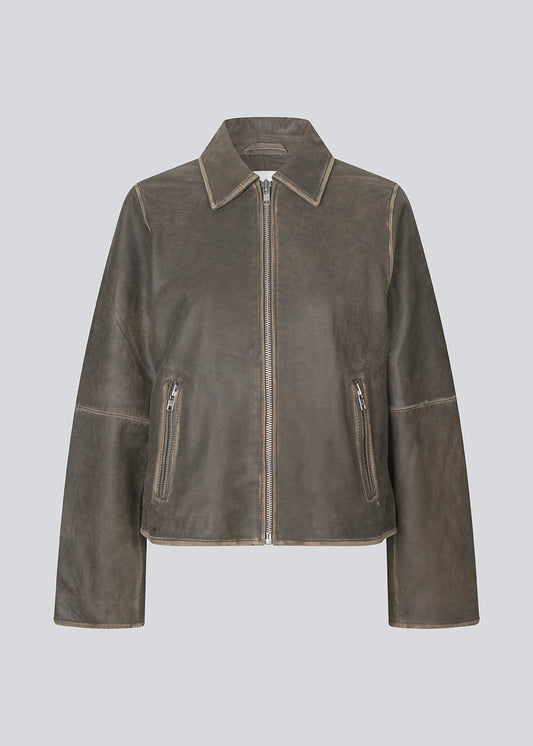 ג׳קט עור לנשים Nima