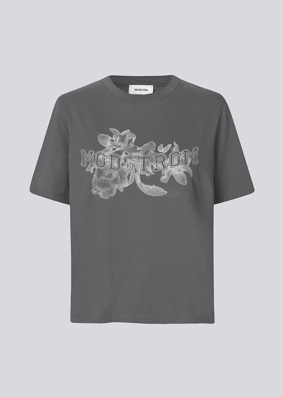 Dim Gray טי שירט קצרה לנשים Nilas MODSTROM