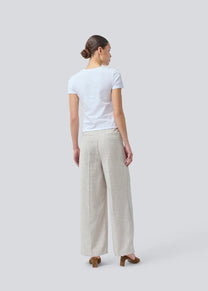 Light Gray טי שירט קצרה לנשים Dae MODSTROM
