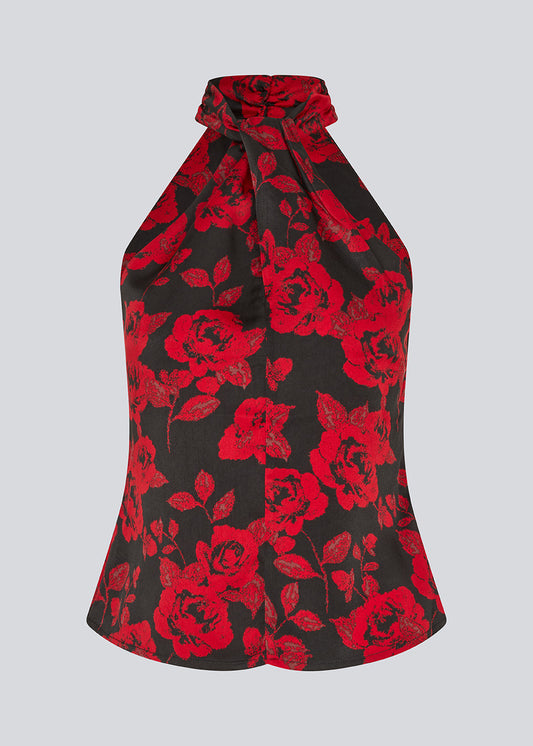 גופיה טופ קולר Ruthiemd Print Top