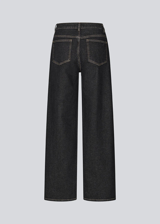 Dark Slate Gray ג'ינס ארוך לנשים Sandermd - Straight Fit MODSTROM