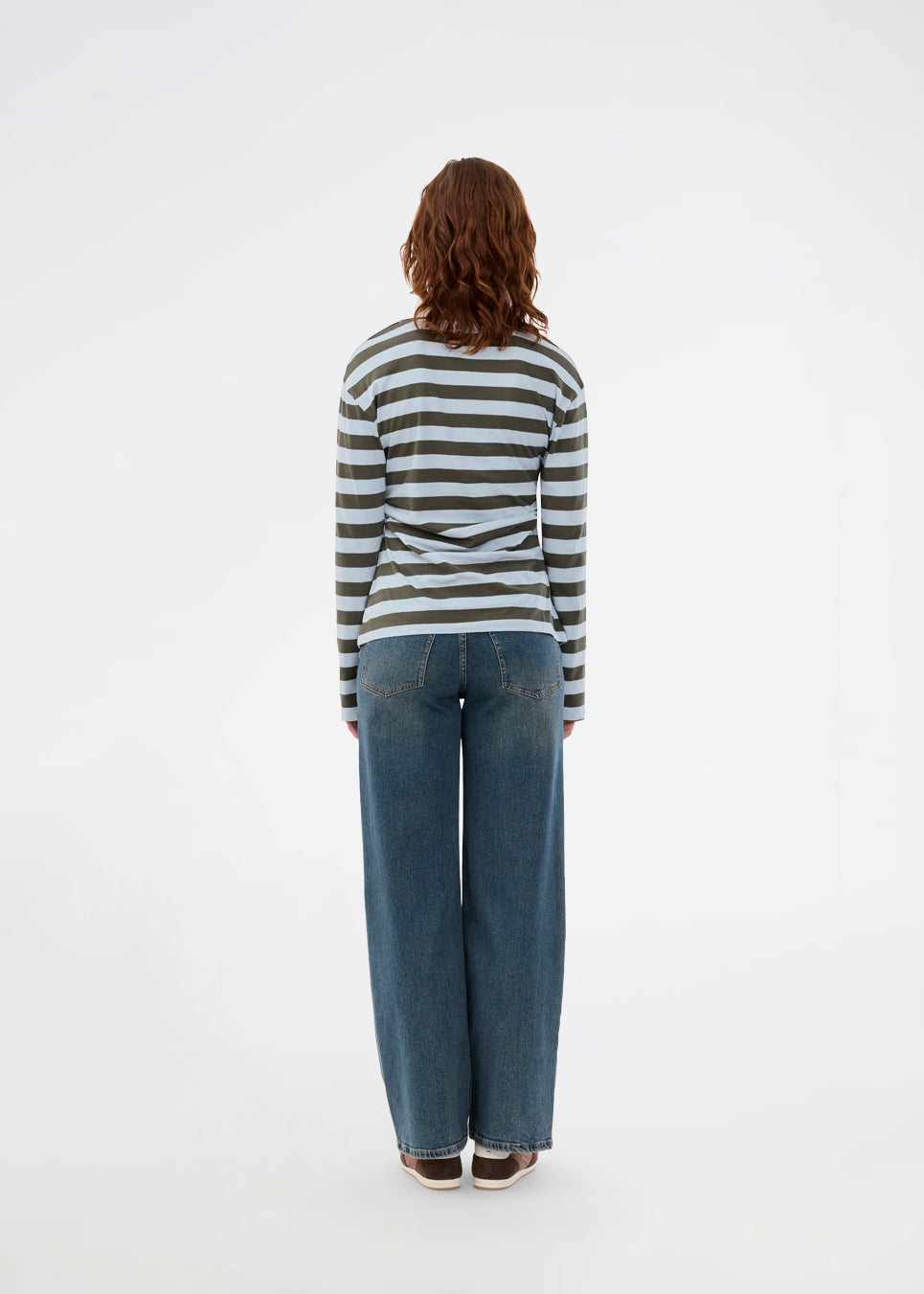 Dark Slate Gray חולצת פולו ארוכה לנשים Stetsonmd MODSTROM