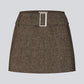 חצאית מיני לנשים Rockymd