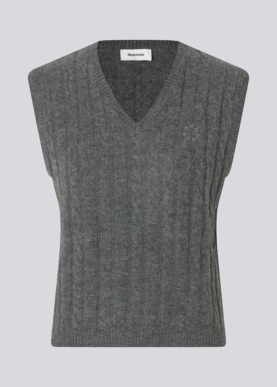 Dim Gray ווסט סריג לנשים  Risemd MODSTROM