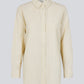 Light Gray חולצה מכופתרת לנשים Vigge Stripe Shirt MODSTROM