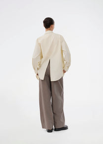 Lavender חולצה מכופתרת לנשים Vigge Stripe Shirt MODSTROM