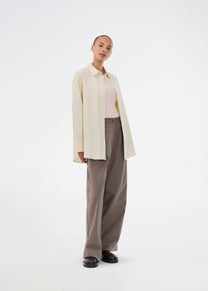 Lavender חולצה מכופתרת לנשים Vigge Stripe Shirt MODSTROM