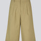 Dark Khaki מכנסיים קצרים לנשים Tore Long Shorts MODSTROM