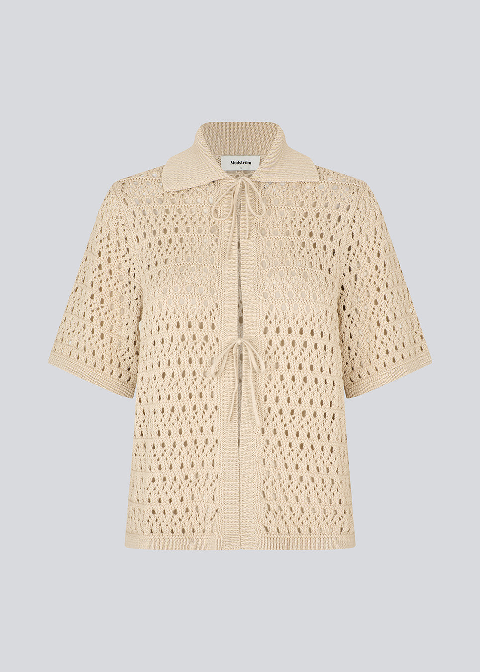 Light Gray קרדיגן לנשים Vester Cardigan MODSTROM