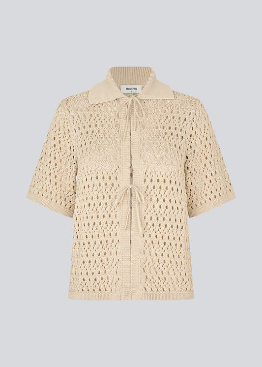 Light Gray קרדיגן לנשים Vester Cardigan MODSTROM