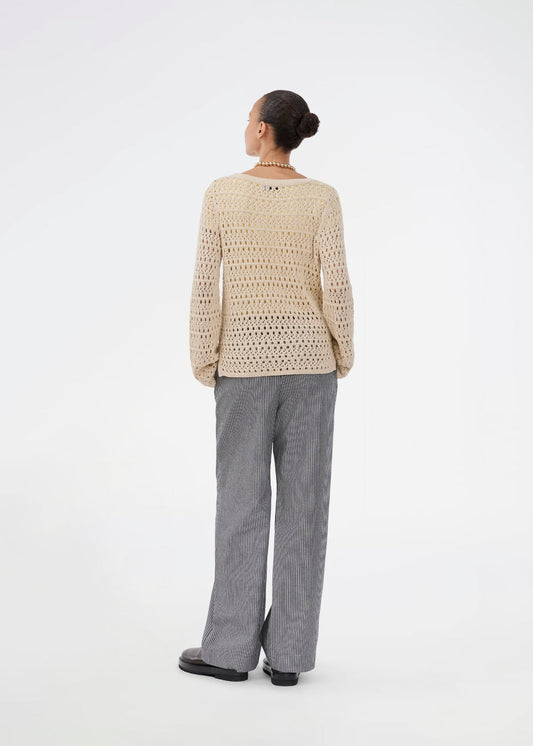Lavender סריג לנשים Vester O-Neck MODSTROM