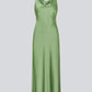 Dark Sea Green שמלת מידי לנשים Aijamd MODSTROM