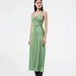 Dark Sea Green שמלת מידי לנשים Aijamd MODSTROM