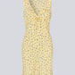 Pale Goldenrod שמלת מיני לנשים Alyssamd Print MODSTROM