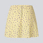 Pale Goldenrod חצאית מיני לנשים Alyssamd Print MODSTROM