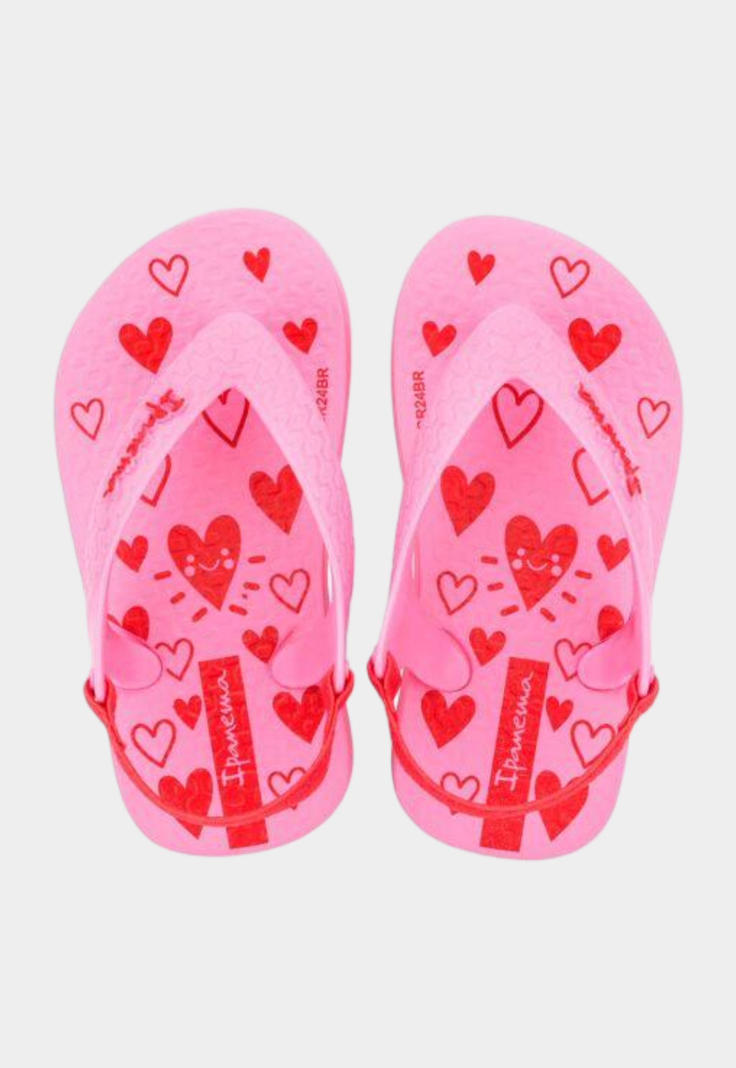 Lavender כפכפים לתינוקות Classic Baby Hearts IPANEMA