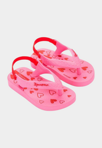 Lavender כפכפים לתינוקות Classic Baby Hearts IPANEMA