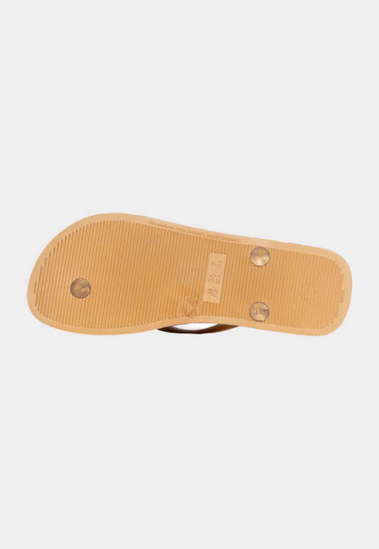 Sandy Brown כפכפים לנשים Trendy Print IPANEMA