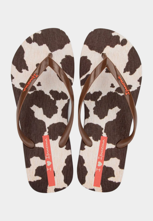 Lavender כפכפים לנשים Trendy Print IPANEMA