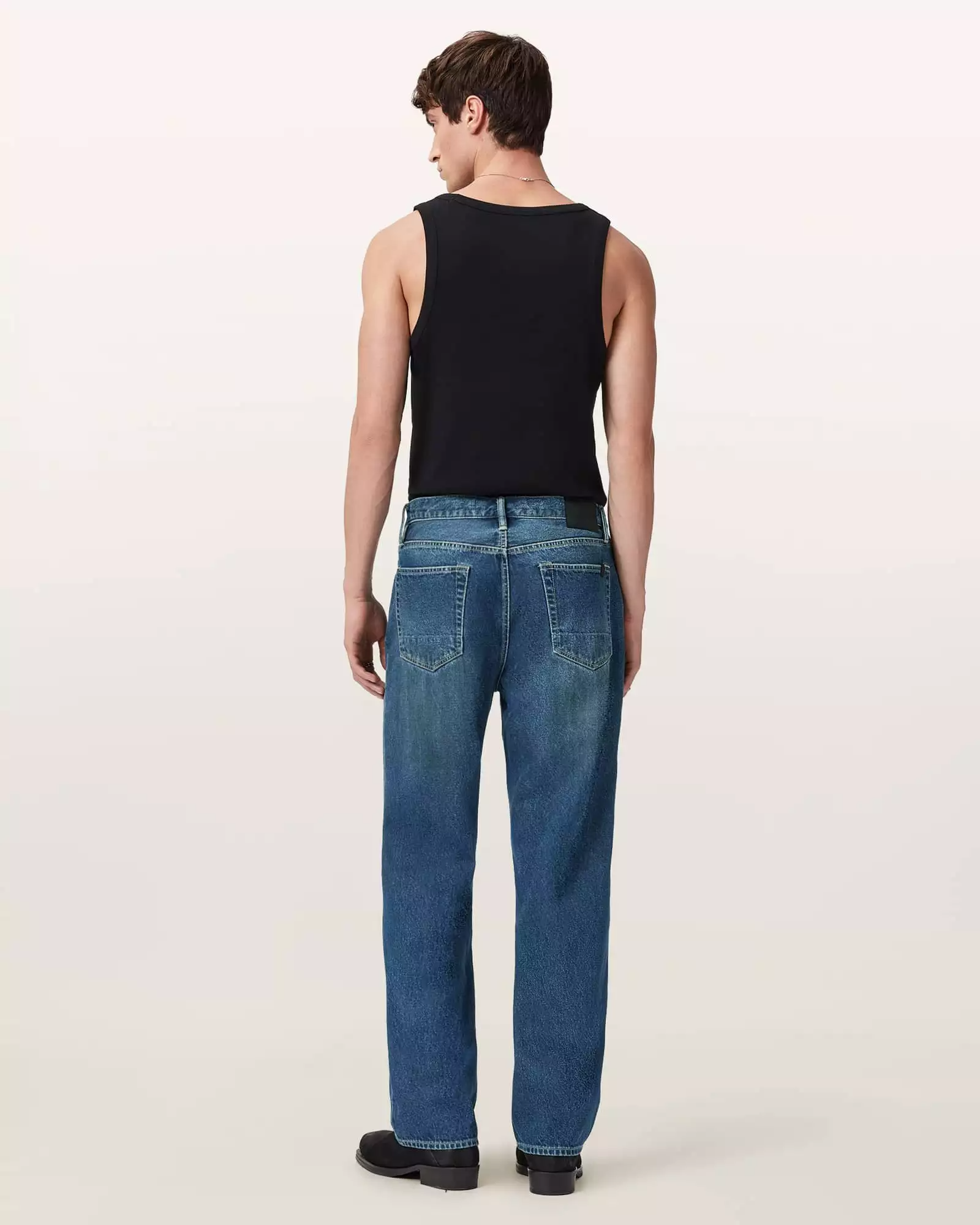 Antique White ג׳ינס ארוך לגברים Mullen – Straight Leg ALLSAINTS