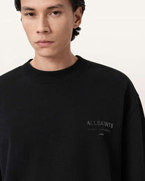Black סווטשירט לגברים  Xander ALLSAINTS
