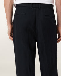Black מכנסיים ארוכים לגברים Roland ALLSAINTS