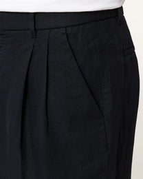 Black מכנסיים ארוכים לגברים Roland ALLSAINTS