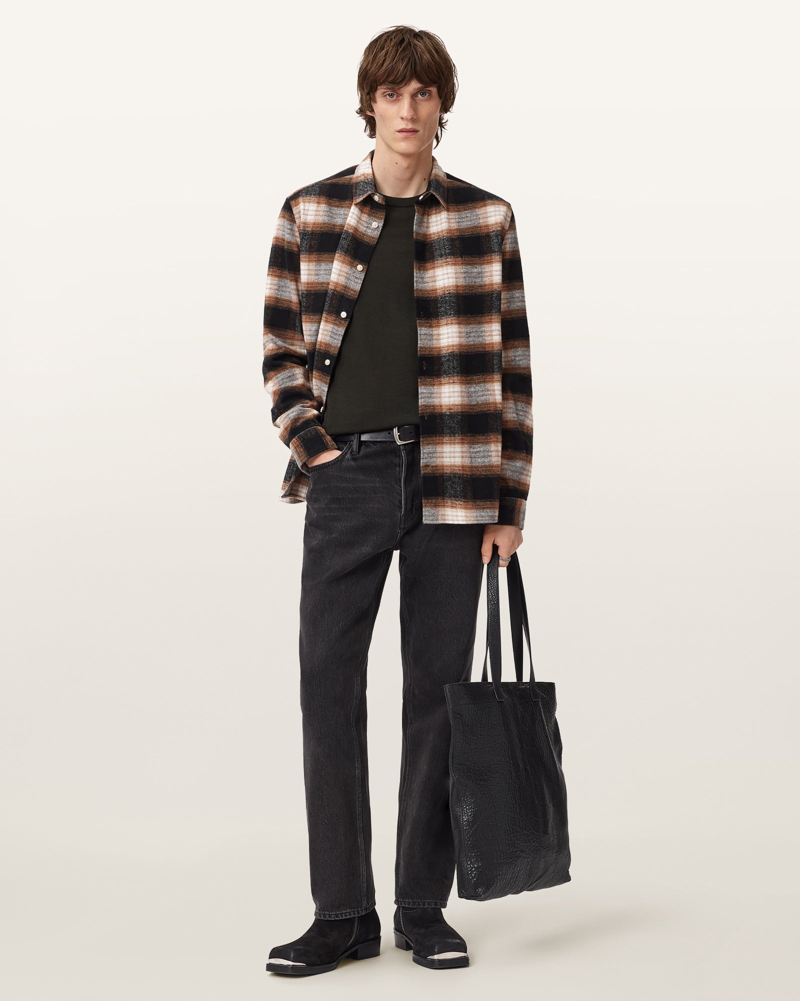 Antique White סוודר לגברים Mode Merino ALLSAINTS