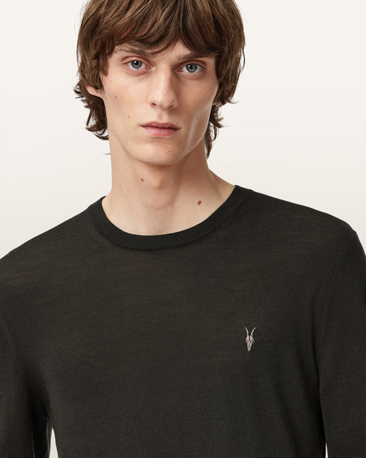 Dark Slate Gray סוודר לגברים Mode Merino ALLSAINTS