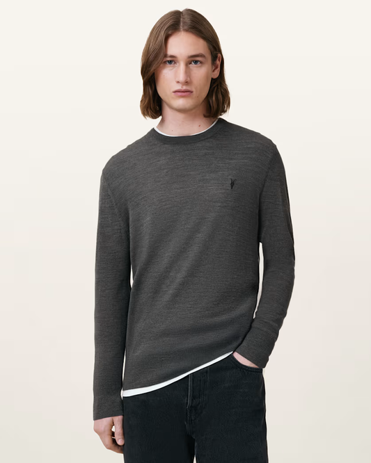 Beige סריג צמר לגברים Merino ALLSAINTS