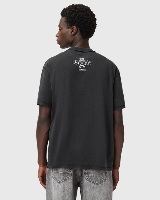 Lavender טי שירט קצרה לגברים Chingford ALLSAINTS